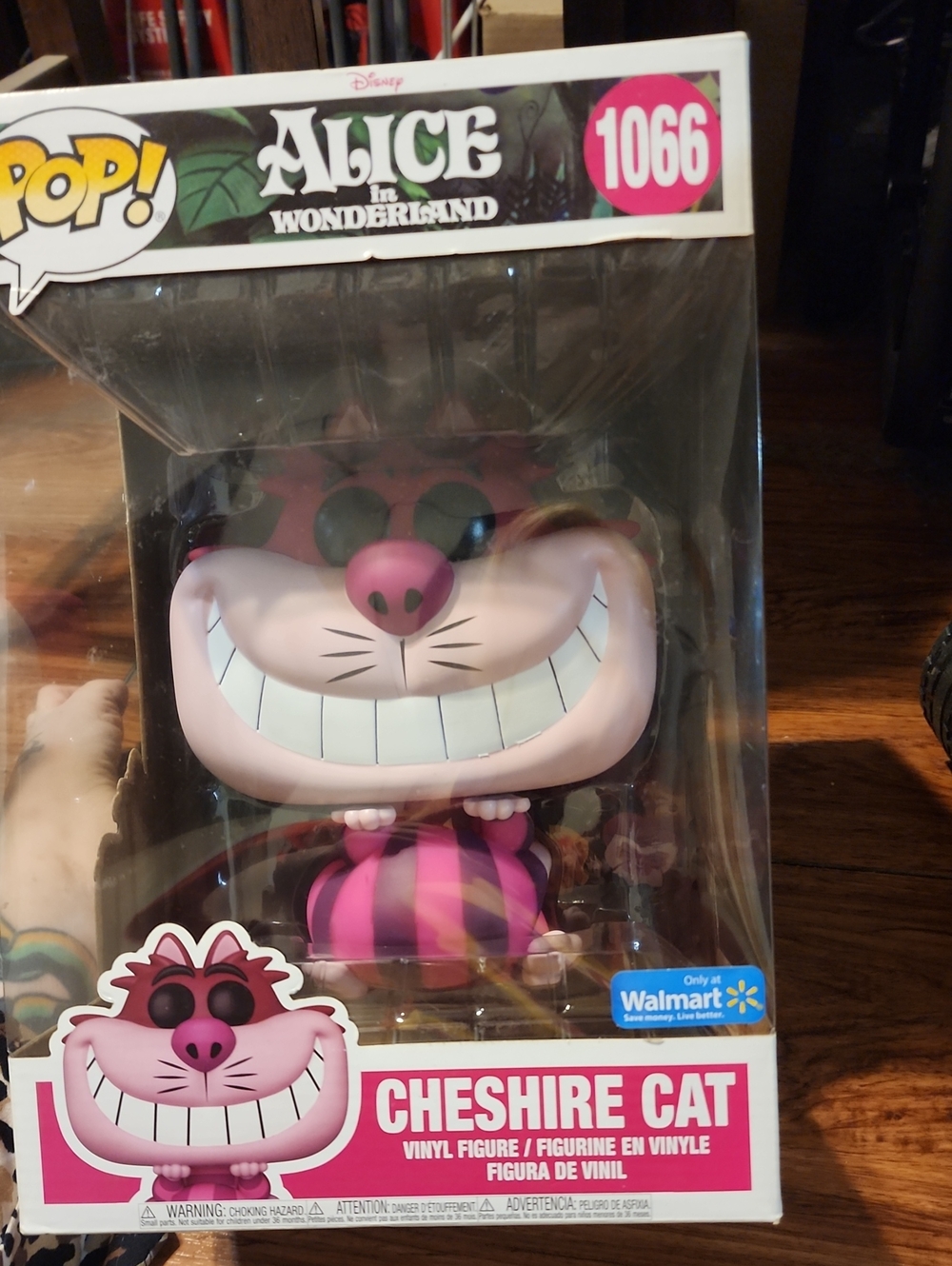 Funko Pink and Purple Cheshire Cat Vinyl Figure